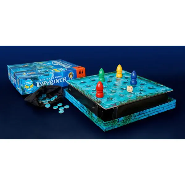 Schmidt Spiele Drei Magier®: Das magische Labyrinth, Kinderspiel Letzte 2 Tage