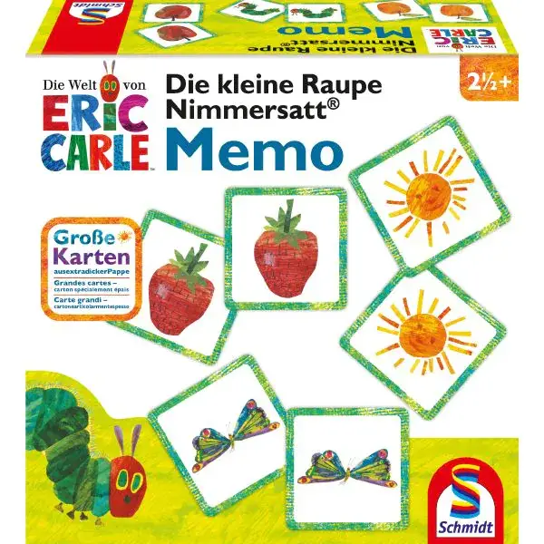 Schmidt Spiele Die kleine Raupe Nimmersatt - Memo Zeitbegrenzte Promotion