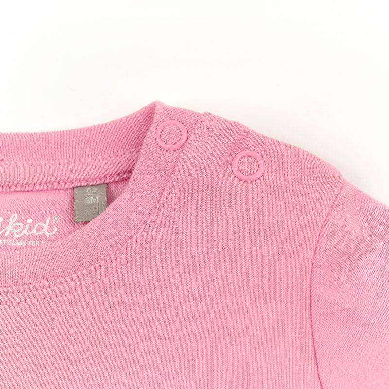 Sigikid Rosa Baby T-Shirt mit Herzchen Stickerei Neueste Mode