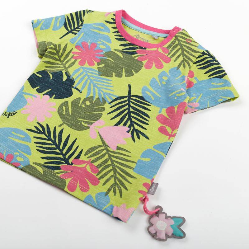 Sigikid Baby T-Shirt mit Palmen Print Exklusive Angebote