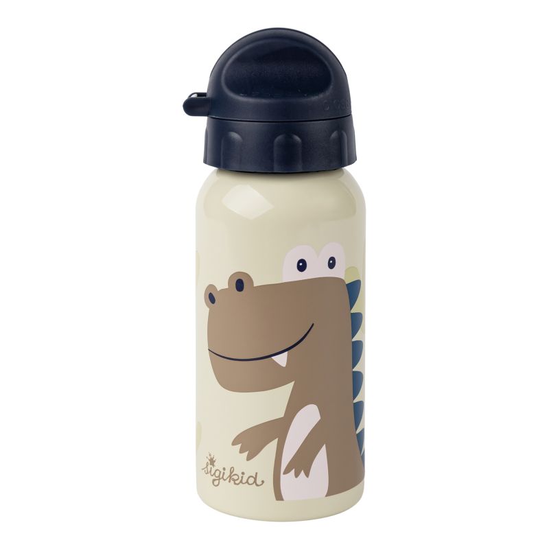 Sigikid Kinder Set 400 ml Edelstahl-Trinkflasche und Brotbox, Dino Bis zu 60% Rabatt