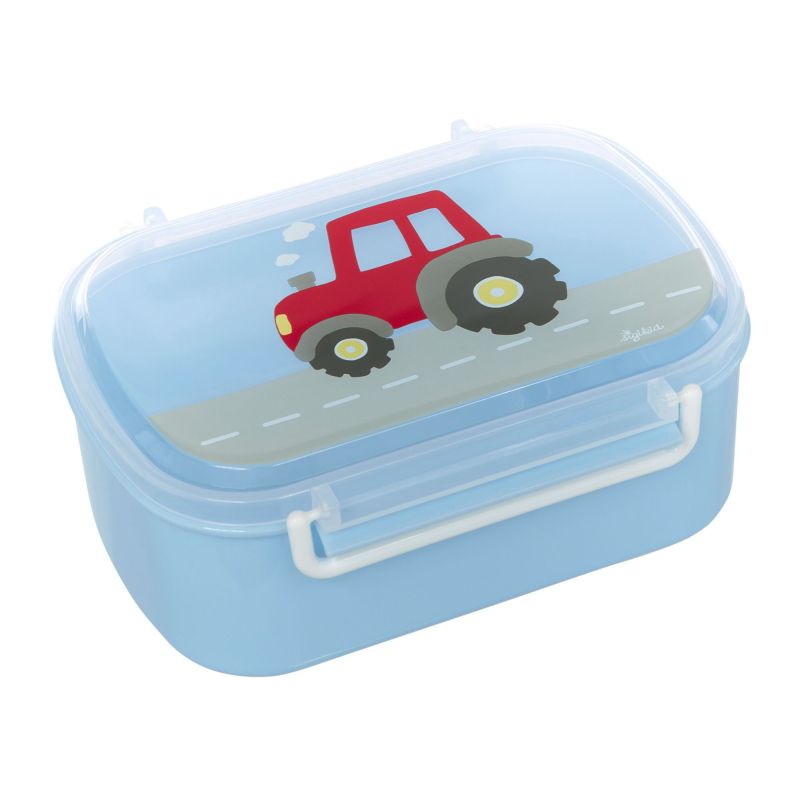 Sigikid Kinder Set 400 ml Edelstahl-Trinkflasche und Brotbox, Traktor Bis zu 65% Rabatt