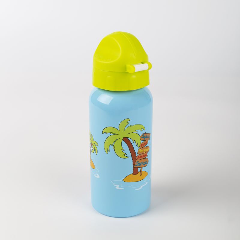 Sigikid Kinder Edelstahl-Trinkflasche Pirat Sammy Samoa Fabrikladen