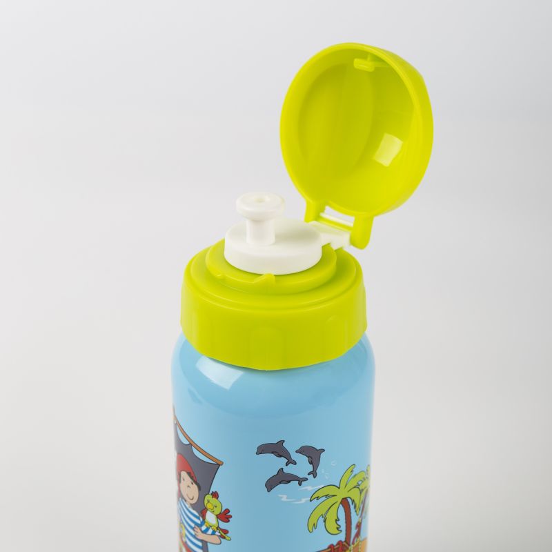 Sigikid Kinder Edelstahl-Trinkflasche Pirat Sammy Samoa Fabrikladen