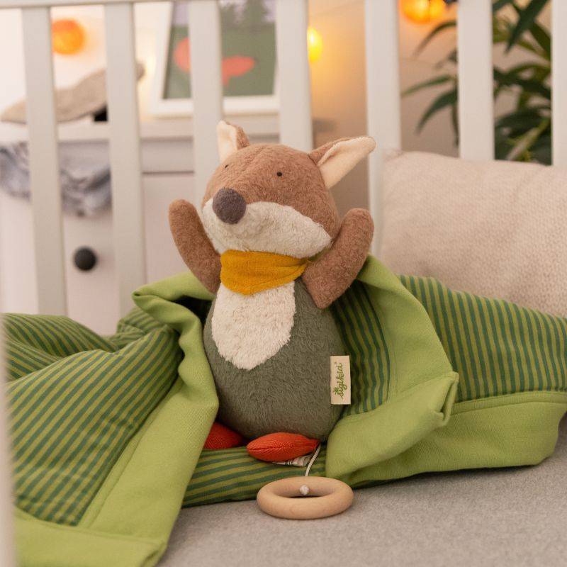 Sigikid Baby Spieluhr Fuchs, Green Bio Kollektion Rabatt