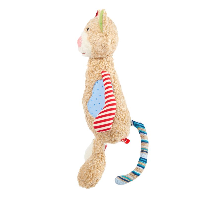 Sigikid Kuscheltier Katze im Patchworkstyle Zeitlich begrenztes Angebot