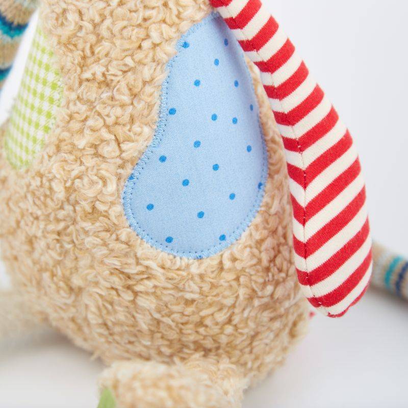 Sigikid Kuscheltier Katze im Patchworkstyle Zeitlich begrenztes Angebot