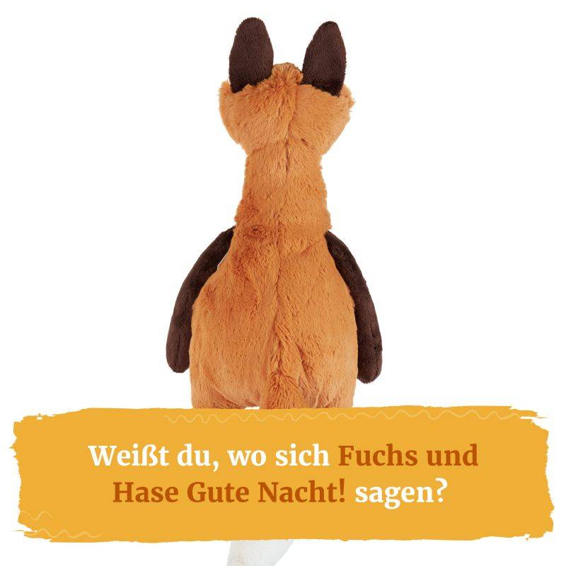 Sigikid Sweety Kuscheltier Fuchs, Mimik-Tiere Kauf eins, bekomm eins gratis
