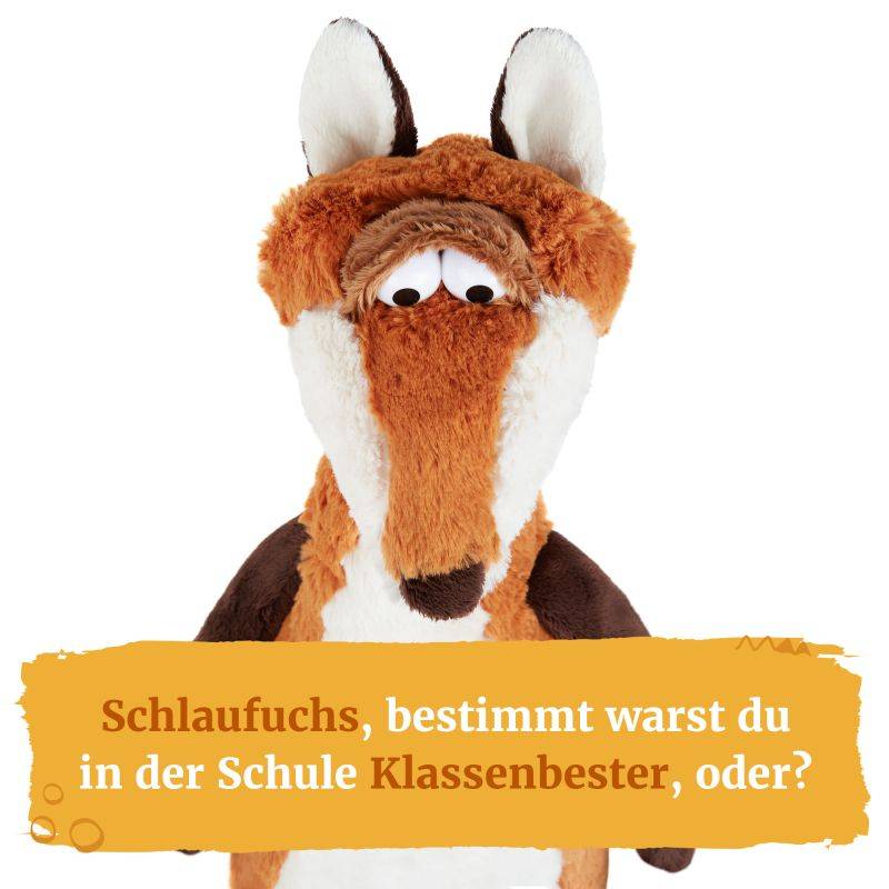 Sigikid Sweety Kuscheltier Fuchs, Mimik-Tiere Kauf eins, bekomm eins gratis