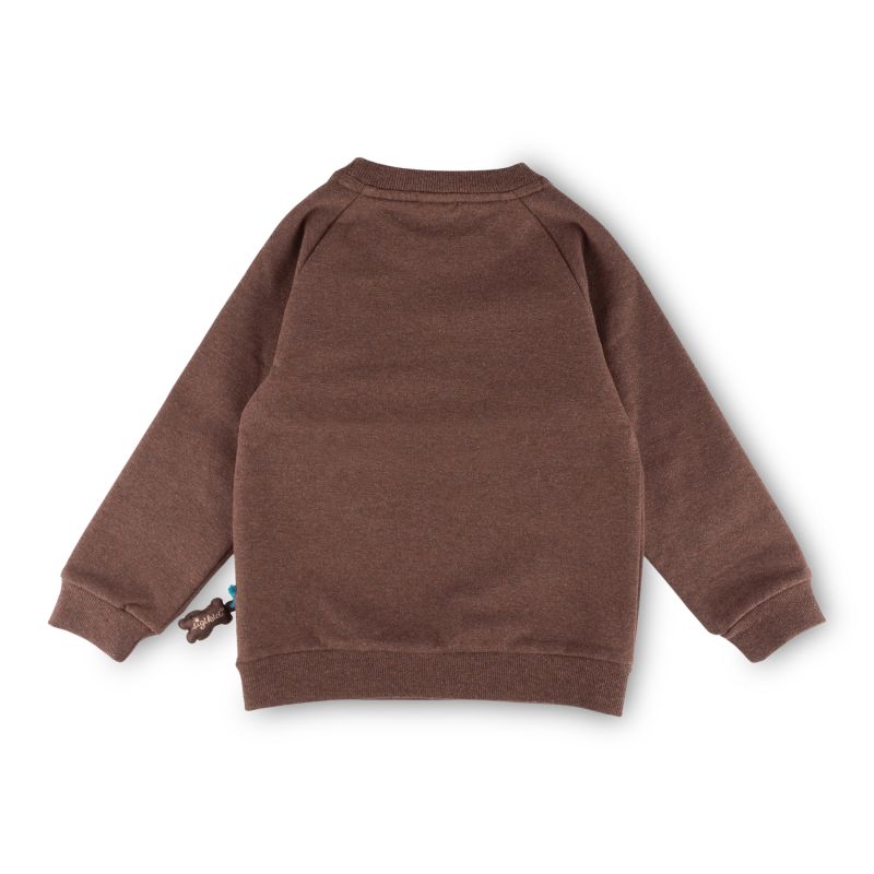 Sigikid Kinder Sweatshirt Bär, dunkelbraun Wochenangebot