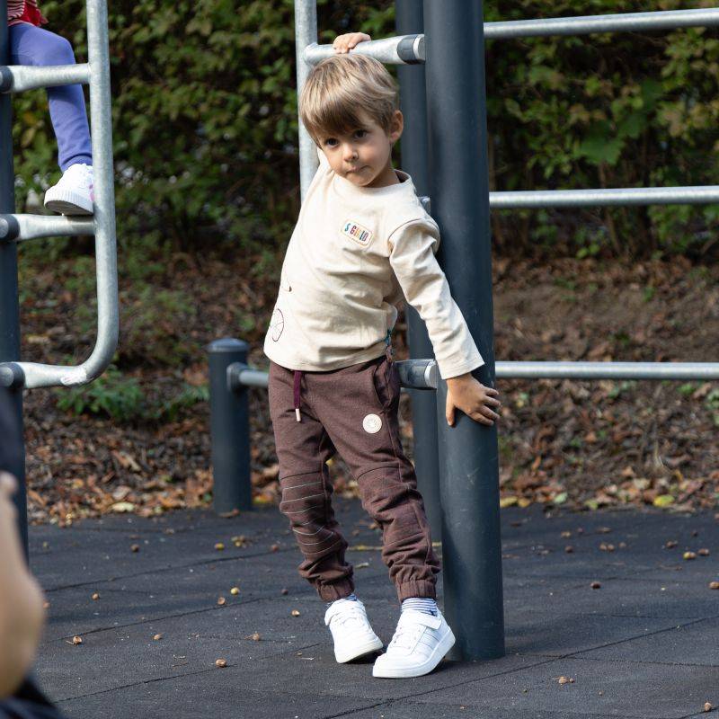 Sigikid Kinder Sweathose, dunkelbraun Kostenlose Rückgabe