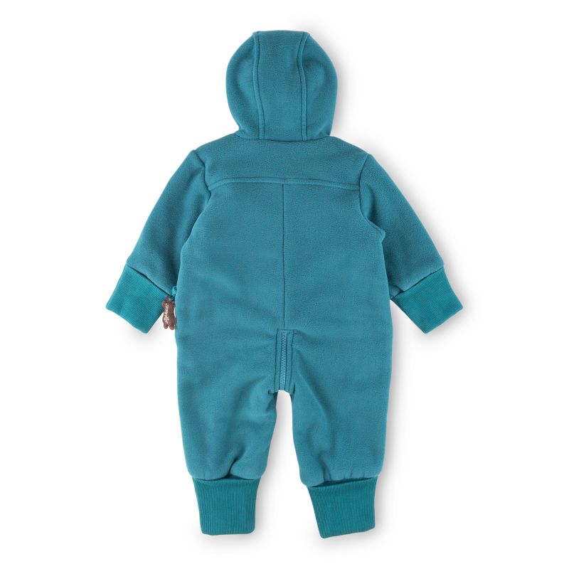 Sigikid Baby Fleeceoverall Bär mit Kapuze, grün Begrenzte Freigabe