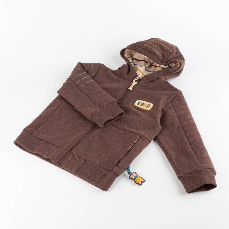 Sigikid Kinder Sweatjacke mit Kapuze, dunkelbraun Bis zu 50% Rabatt