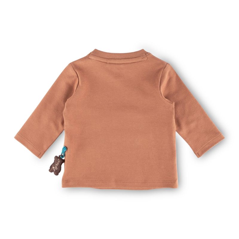Sigikid Baby Langarmshirt Fuchs, braun 50% Rabatt mit kostenlosem Versand