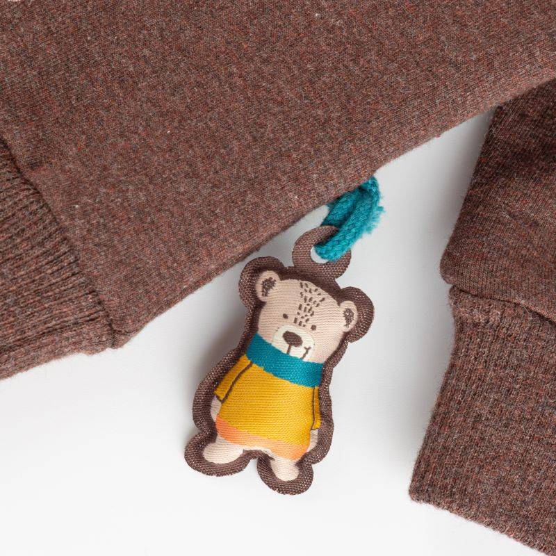 Sigikid Baby Sweatshirt Bär, braun Speichern exportieren