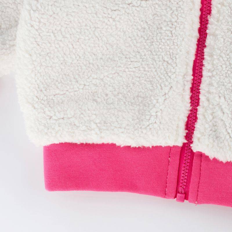 Sigikid Baby Teddyjacke Crazy Lama, weiß 50% Rabatt für begrenzte Zeit
