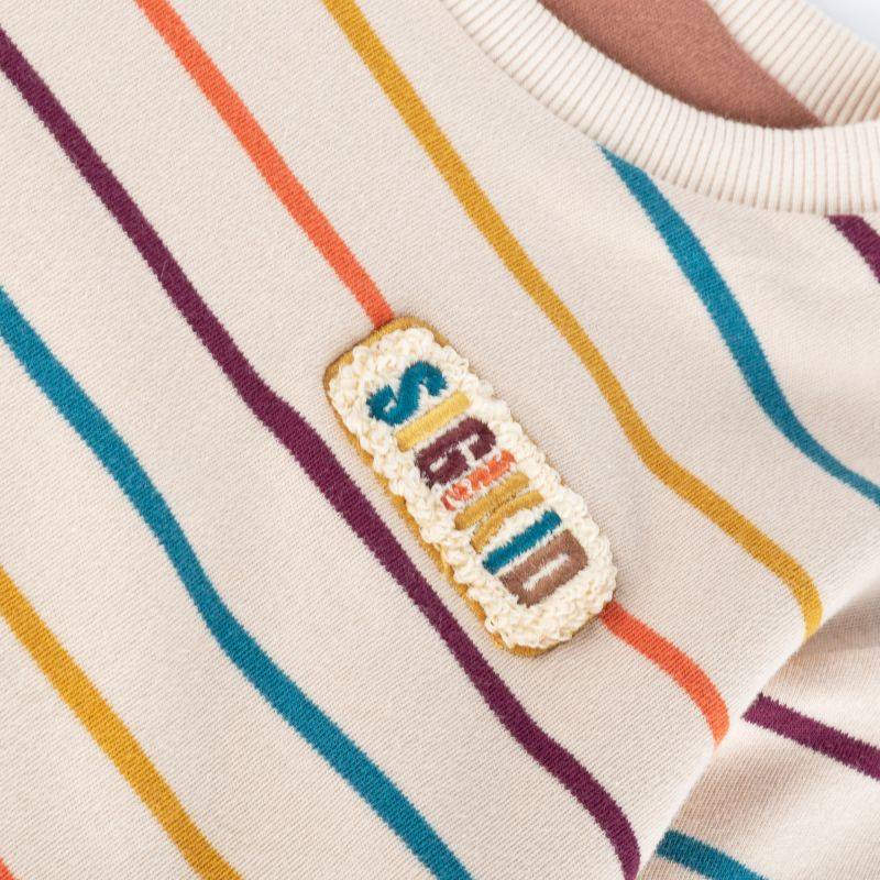 Sigikid Kinder Wendeshirt Fuchs, bunt gestreift oder braun Angebote