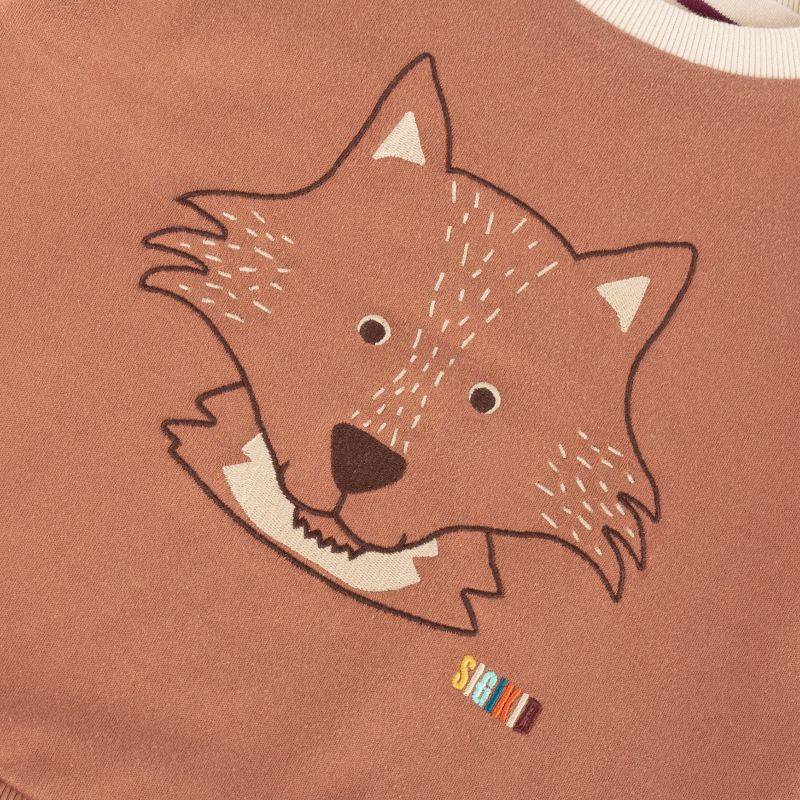 Sigikid Kinder Wendeshirt Fuchs, bunt gestreift oder braun Angebote