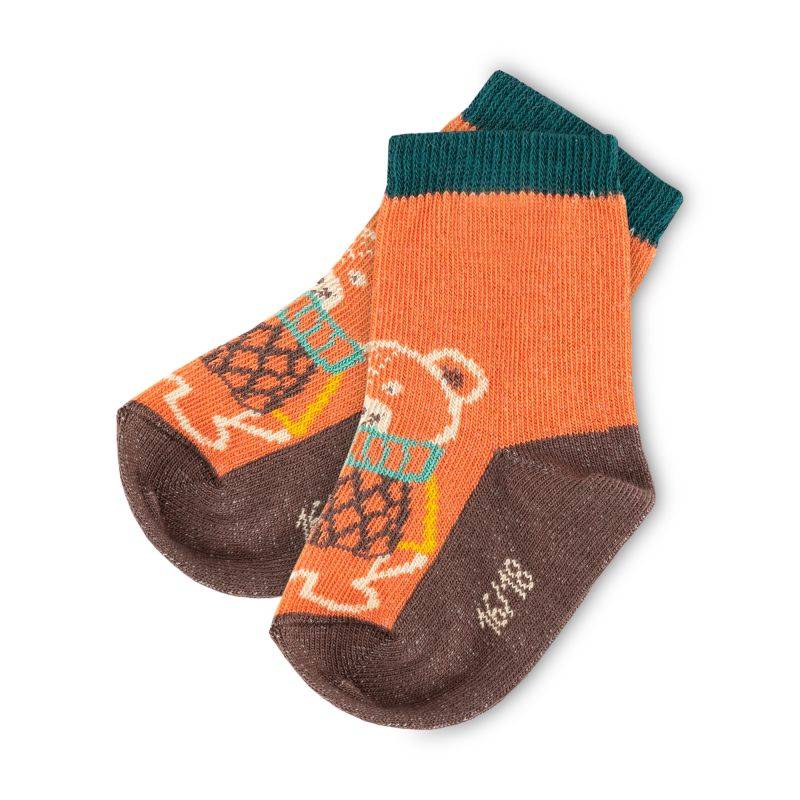 Sigikid Baby 3er Socken-Set, Bär und Fuchs Kostenloser Versand