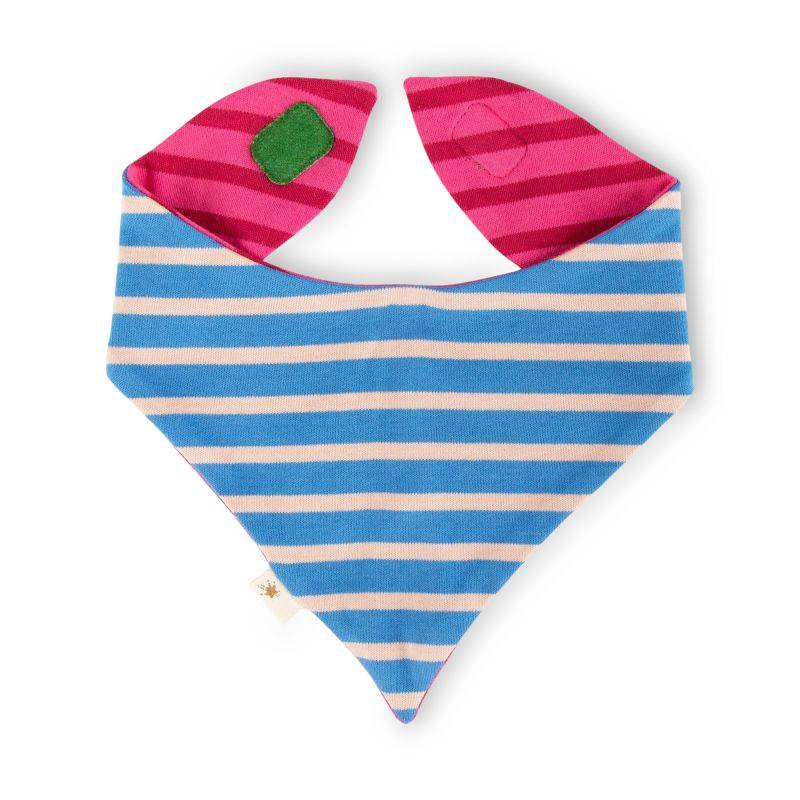 Sigikid Baby Wendehalstuch, rosa oder blau gestreift Fabrikpreis