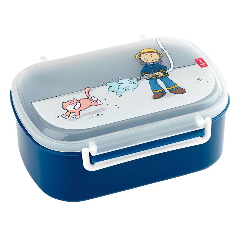 Sigikid Kinder Brotzeitbox für Jungen, Frido Firefighter Rabatt