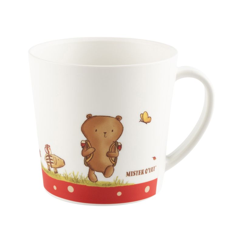 Sigikid Kinder Camping Tasse Mister O'Lui Biberbär, rPET Begrenztes Angebot