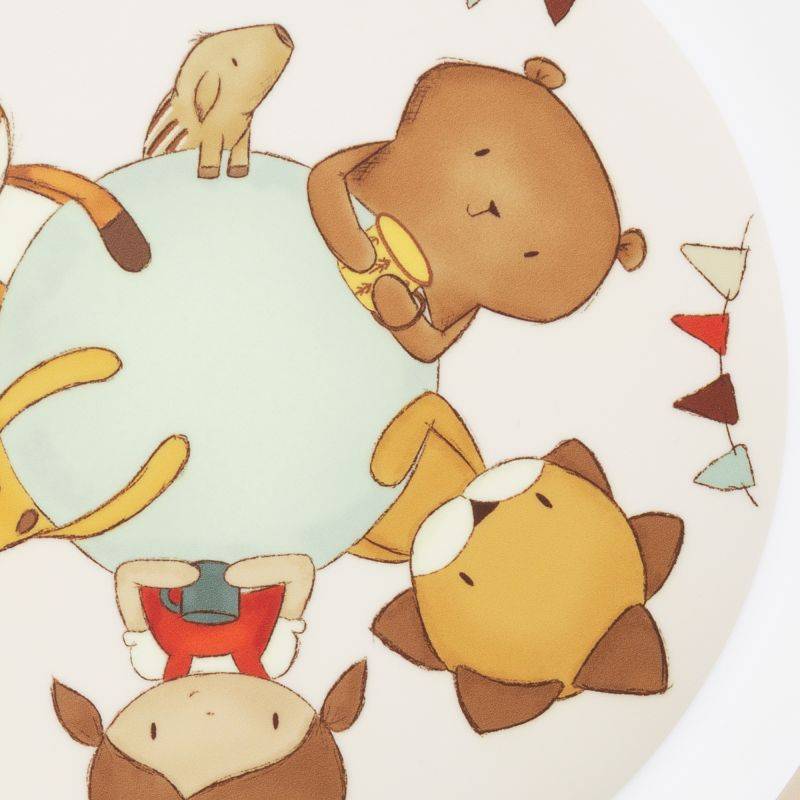 Sigikid Kinder Teller Mister O'Lui Kuschelfreunde, rPET Exklusivangebot