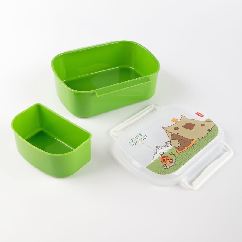 Sigikid Kinder Brotzeitbox mit Bär Forest Grizzly Riesige Rabatte