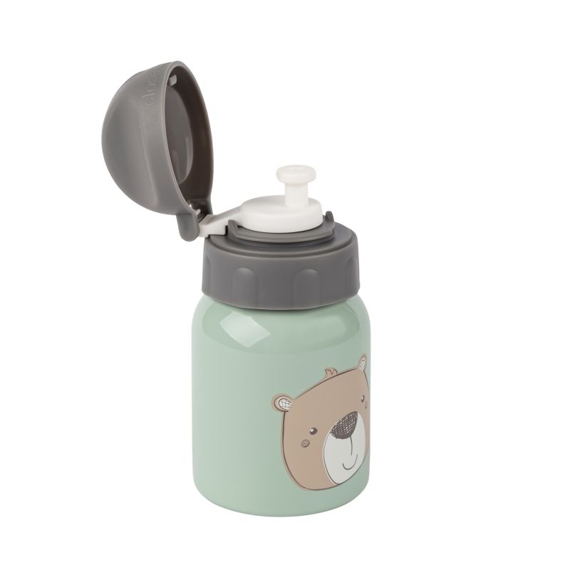 Sigikid Edelstahl Kinder Trinkflasche Bär, 250ml Begrenzt auf 3 Tage