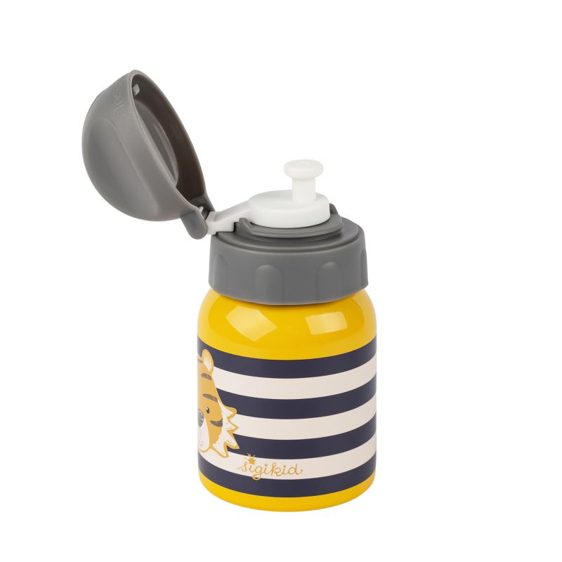 Sigikid Edelstahl Kinder Trinkflasche Tiger, 250ml Blitzverkäufe