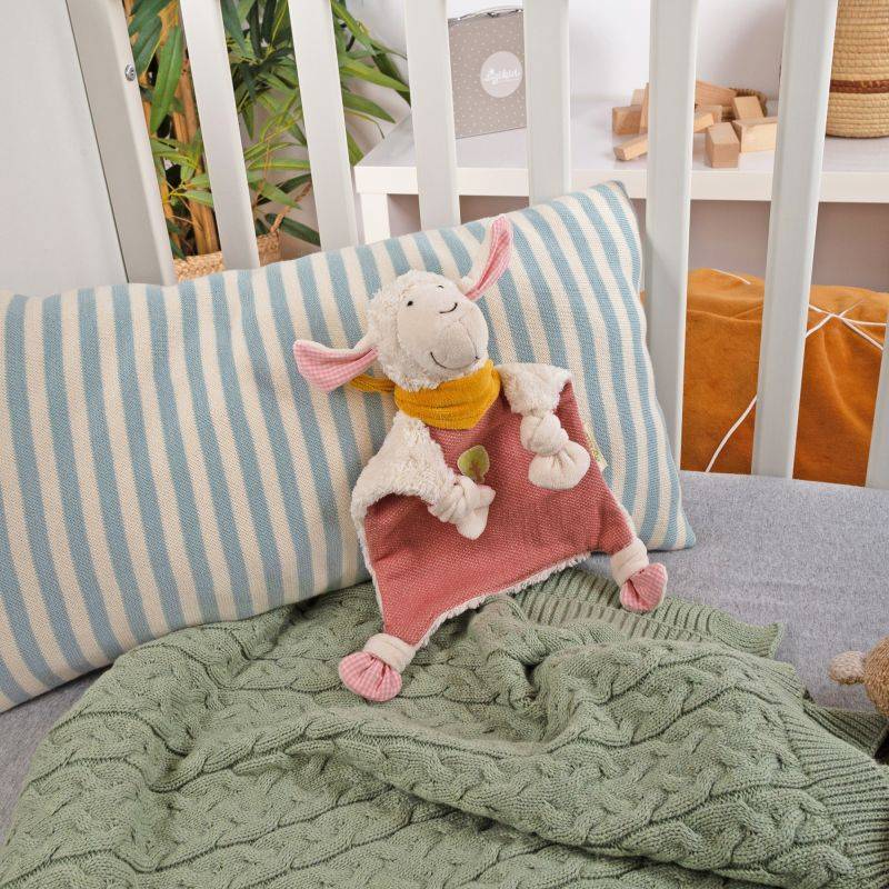 Sigikid Schnuffeltuch Schaf, Green Collection Saisonschlussverkauf