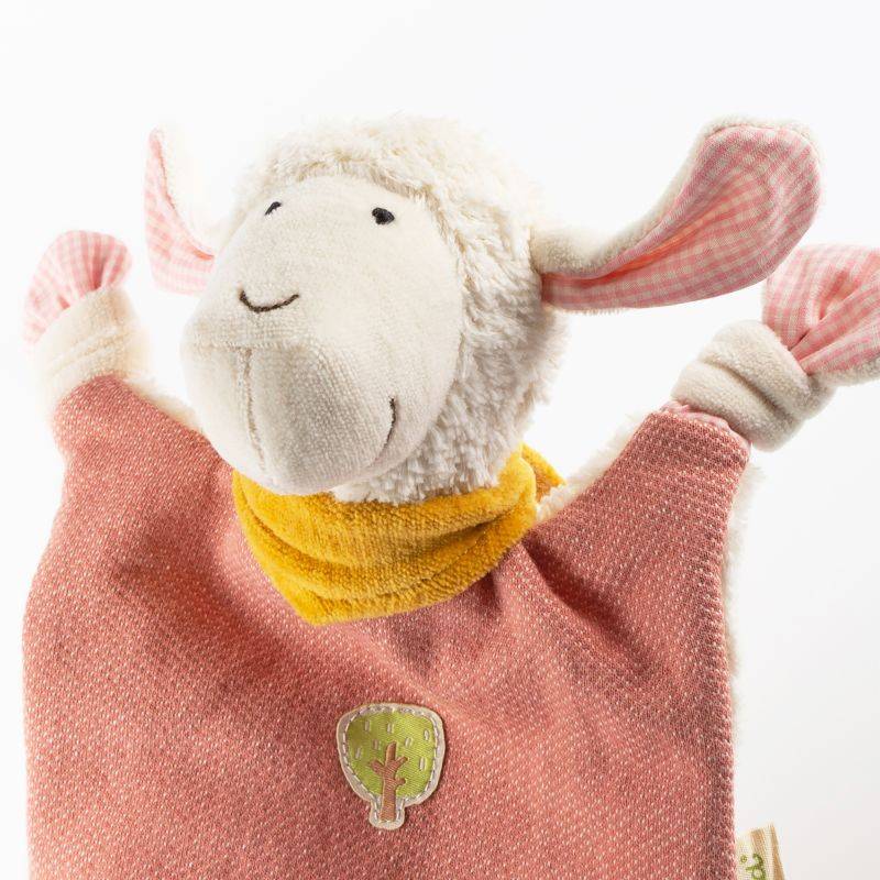 Sigikid Schnuffeltuch Schaf, Green Collection Saisonschlussverkauf