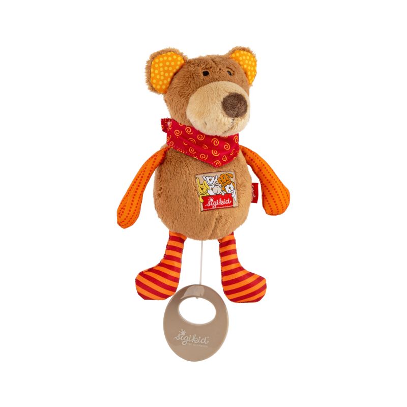 Sigikid Spieluhr Bär Red Stars Collection Top Angebot