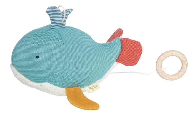 Sigikid Baby Spieluhr Wal, Green Collection Kauf eins, bekomm eins gratis