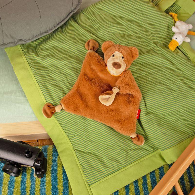 Sigikid Baby Kuschel-Schnuffeltuch Bär VIP-Rabatte