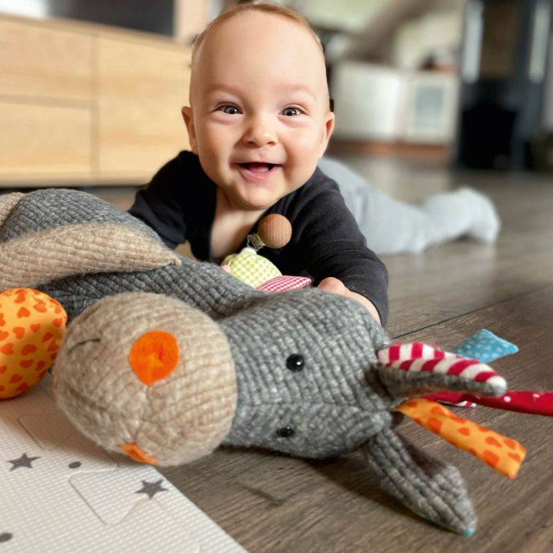 Sigikid XXL Kuscheltier Pferd im Patchworkstyle Zeitbegrenzte Promotion