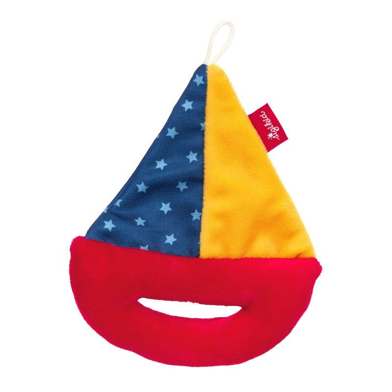 Sigikid Baby Greifling Segelboot, Red Stars Bis zu 50% Rabatt