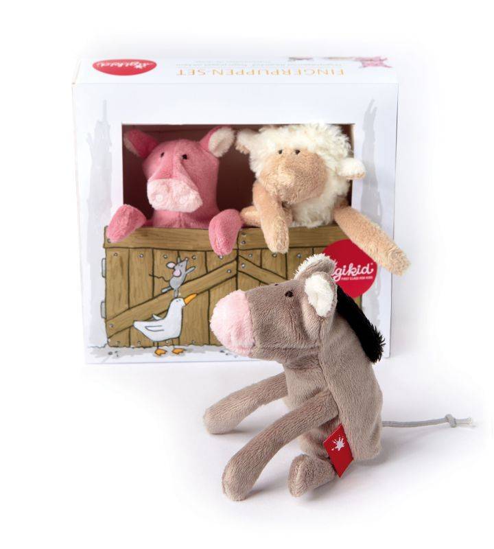 Sigikid Fingerpuppenset Farmfreunde Riesige Rabatte