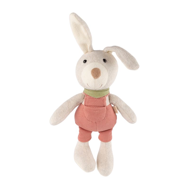 Sigikid Kuscheltier Hase mit Latzhose, magohany Outlet