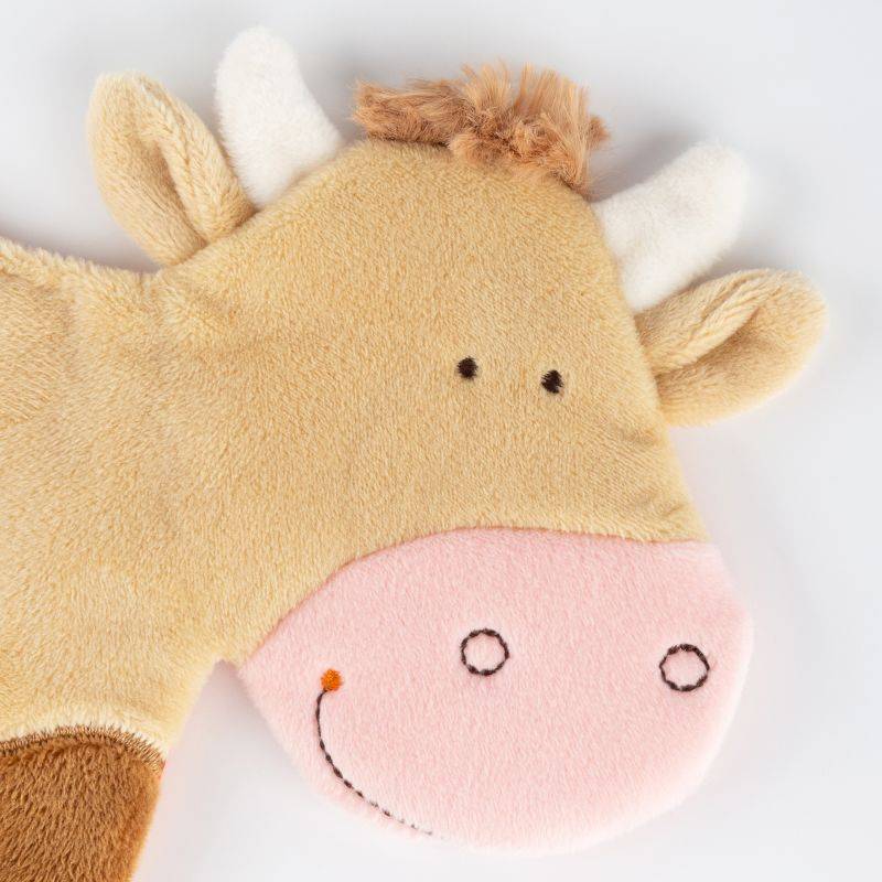 Sigikid Baby Knister Schnuffeltuch Kuh Auslauf