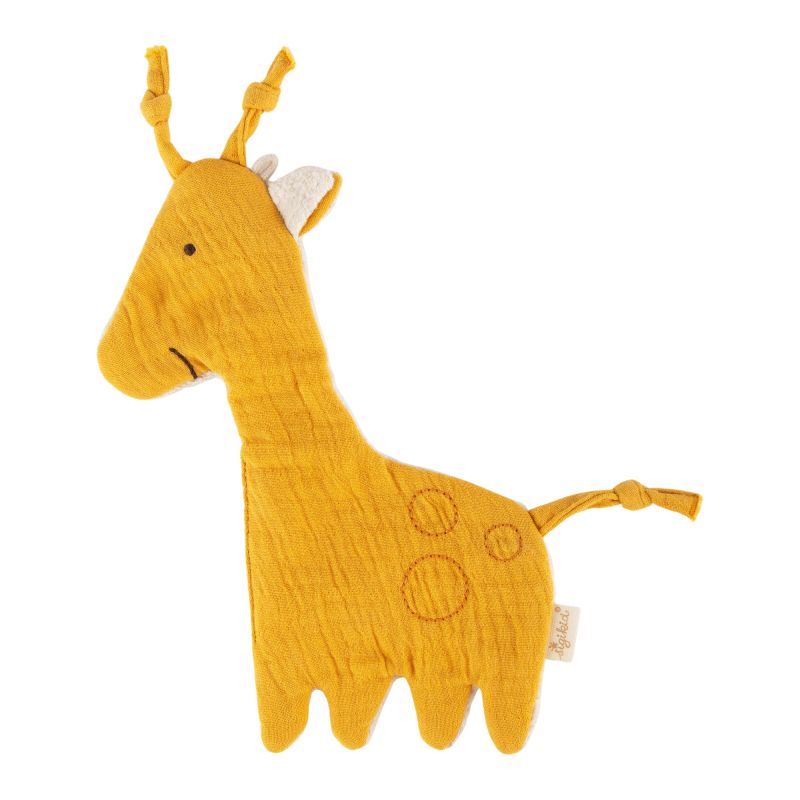Sigikid Baby Musselin Knister Schnuffeltuch Giraffe Schlussverkauf