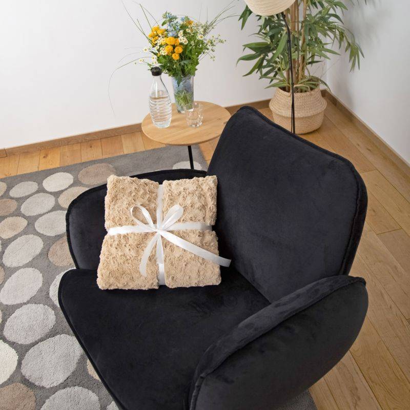 Sigikid Beasts Kuscheldecke Plüsch, beige meliert Fabrik Onlineshop