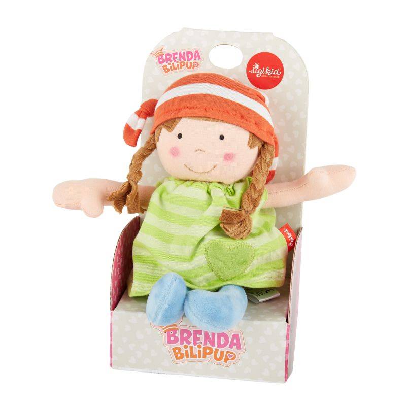 Sigikid Stoffpuppe Brenda Bilipup, grün Sonderangebot