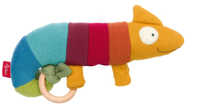 Sigikid Baby Strick Greifling Chamäleon Lagerräumung