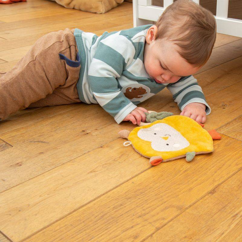 Sigikid Baby Knistergreifling Eule, Green Bio Kollektion Neueste Mode