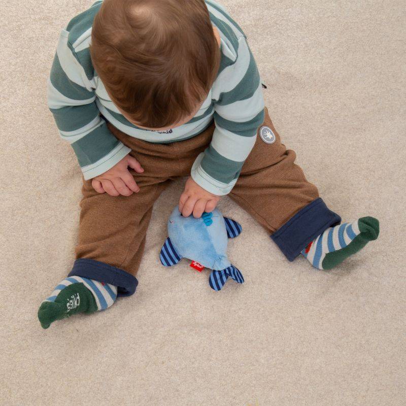 Sigikid Rassel Wal Red Stars Collection Online Outlet