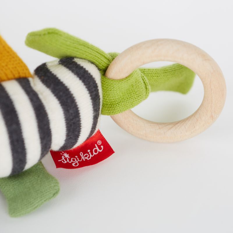 Sigikid Baby Strick Greifling Krokodil Bestseller