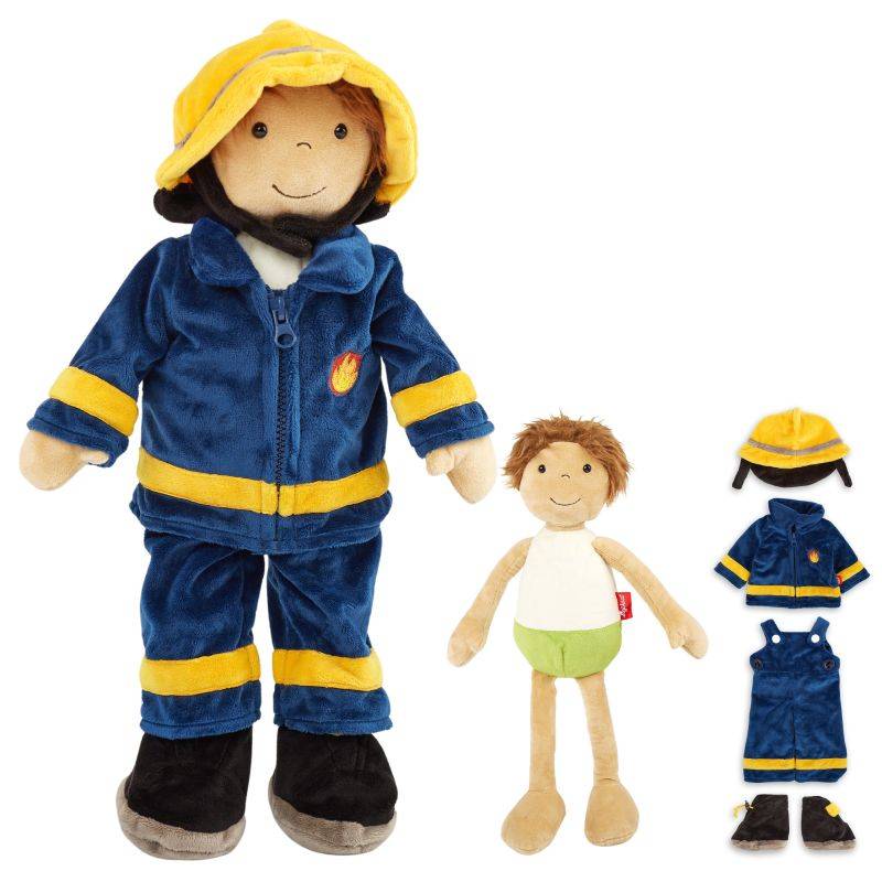 Sigikid Kinder Lern-Puppe Feuerwehrmann Riesige Ersparnisse