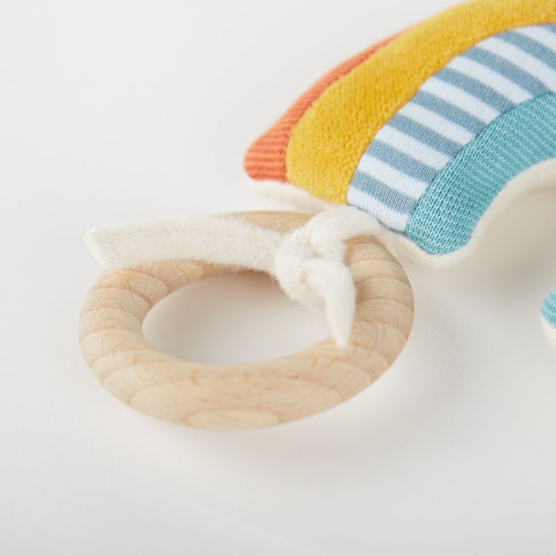 Sigikid Baby Aktiv-Greifling Regenbogen, Green Collection Zeitbegrenzte Promotion