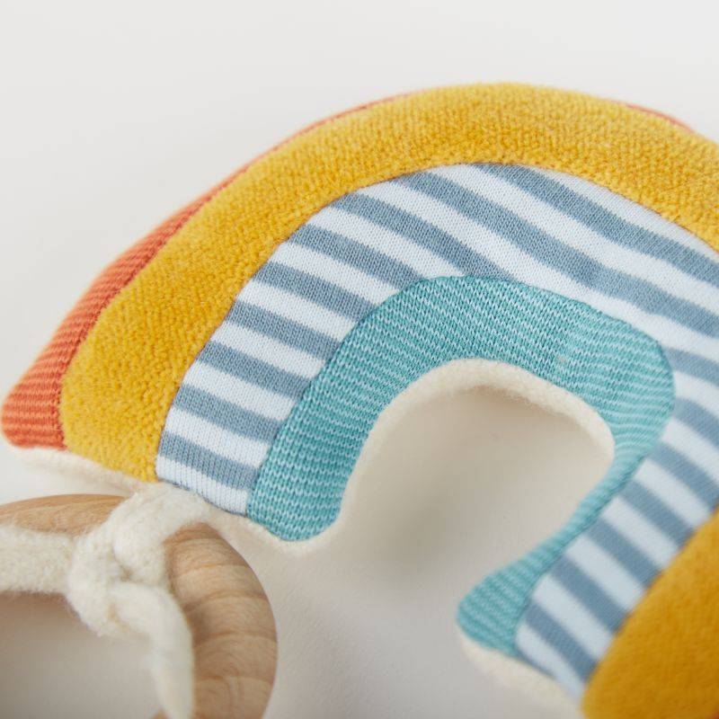 Sigikid Baby Aktiv-Greifling Regenbogen, Green Collection Zeitbegrenzte Promotion
